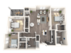 Jewel Floor Plan Jewel Floor Plan at The Oasis at Plymouth, Massachusetts, 02360